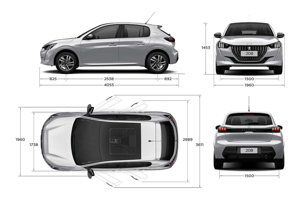 plan peugeot 208