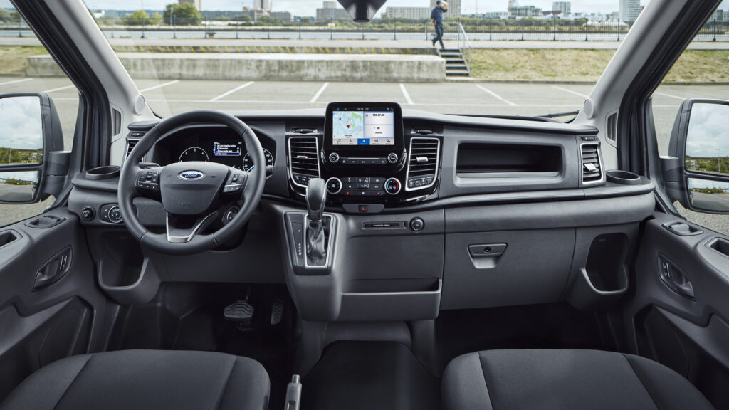 interior ford transit 